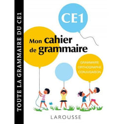 Petit cahier de grammaire LAROUSSE CE1