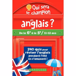 ISBN Qui sera le champion en anglais (à partir de 11 ans), Pour enfants, Français, 16 pages