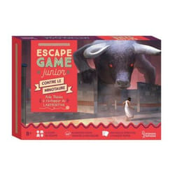 Escape Game Junior - Contre le Minotaure - Aide Thésée à s'échapper du labyrinthe (Coffret)