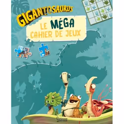 ISBN Gigantosaurus - Le méga cahier de jeux, Français, 96 pages