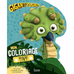 ISBN Gigantosaurus : Coloriages Tiny, Français, 32 pages