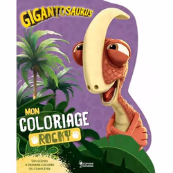 ISBN Gigantosaurus : Coloriages Rocky, Français, 32 pages