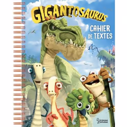 ISBN Gigantosaurus : Cahier de textes, Français, 128 pages
