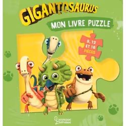 ISBN Mon livre puzzle Gigantosaurus, Français, 10 pages