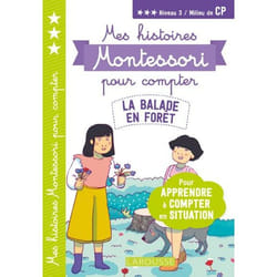 Mes premières histoires Montessori à compter La balade en forêt (Jeunesse)