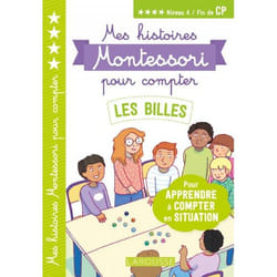 Mes premières histoires Montessori à compter Les billes (Jeunesse)