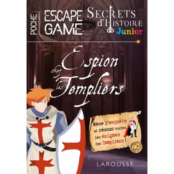 ISBN Secrets d'histoire junior - Espion chez les templiers, Français, 128 pages