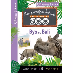 ISBN Mes premières lectures Une SAISON au ZOO - CP niveau 3 - Bys et Bali, Animaux, Français, 48 pages