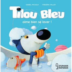 Tilou bleu aime bien se laver
