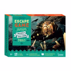 ISBN Escape Game Junior - Mission Jules Verne - Echappe-toi du Nautilus, Français, 16 pages