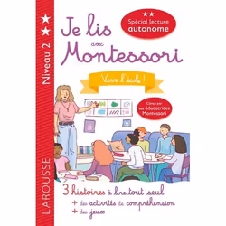 ISBN Je lis avec Montessori - niveau 2 - Vive l'école, Pour enfants, Français, 64 pages