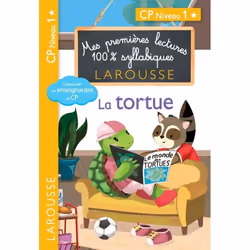 ISBN Mes premières lectures 100 % syllabiques Niveau 1 - La tortue, Pour enfants, Français, 32 pages