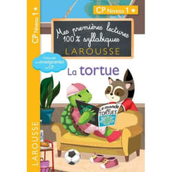 Mes premières lectures 100 % syllabiques Niveau 1 - La tortue (Broché)
