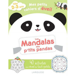 Mes petits cahiers d'éveil - Les mandalas des p'tits pandas (Broché)