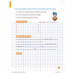 Petit cahier LAROUSSE d'orthographe et de dictées CM1 (Broché)
