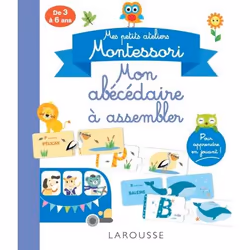 ISBN Mes ateliers Montessori : Abécédaire à assembler, Pour enfants, Français, 8 pages