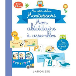 Mes ateliers Montessori : Abécédaire à assembler (Pochette)