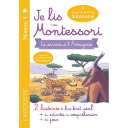 Je lis avec Montessori - Niveau 1 La Savane (Broché)