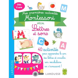 ISBN Mes premières activités Montessori - Lettres et sons, Pour enfants, Français, 48 pages