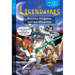 ISBN Les petites énigmes des LEGENDAIRES CE1-CE2, Français, 80 pages