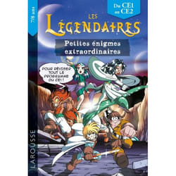 Les petites énigmes des LEGENDAIRES CE1-CE2 (Broché)