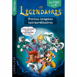 ISBN Les petites énigmes des LEGENDAIRES CM2-6ème, Français, 80 pages