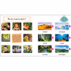 Le grand imagier photos animé de la nature (Jeunesse)