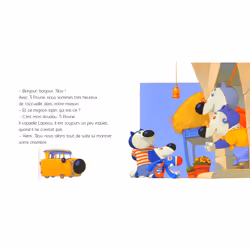 Tilou bleu dort chez Ti Poune et Ti Moune