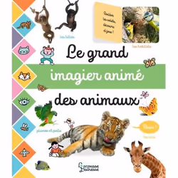 ISBN Le grand imagier animé des animaux, Français, 20 pages