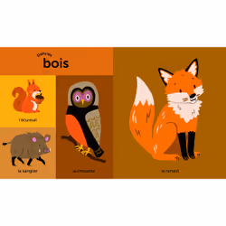 Le fabuleux imagier des animaux !