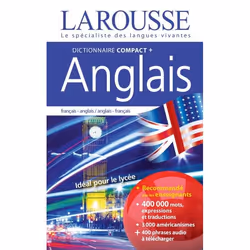 ISBN Dictionnaire compact plus français-anglais, Éducatif, Français, 1728 pages