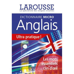 Larousse Micro Anglais - Le plus petit dictionnaire d'anglais (Poche)