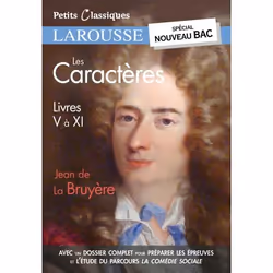ISBN Les caractères - Nouveau Bac, classiques, Français, 224 pages