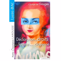 ISBN La déclaration des droits de la femme et de la citoyenne - Nouveau Bac, classiques, Français, 80 pages