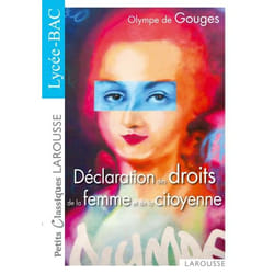 La déclaration des droits de la femme et de la citoyenne - Nouveau Bac (Poche)