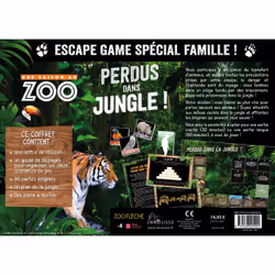 Escape game famille - UNE SAISON AU ZOO Perdus dans la jungle !