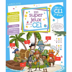 ISBN 100 super jeux pour le CE1, Pour enfants, Français, 96 pages