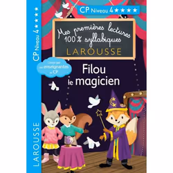 ISBN Premières lectures syllabiques - Filou, le magicien, niveau 4, Pour enfants, Français, 32 pages