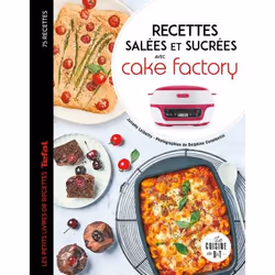 ISBN Recettes salées et sucrées avec cake factory, Cooking, Français, 168 pages
