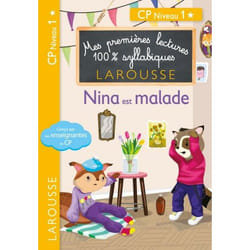 Premières lectures syllabiques - Nina est malade (Niveau 1) (Broché)