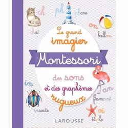 ISBN Le grand imagier Montessori des sons et des graphèmes, Pour enfants, Français, 72 pages