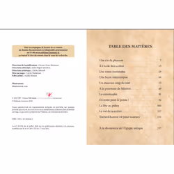 Secrets d'histoire Junior 12 scarabées pour Toutankhamon
