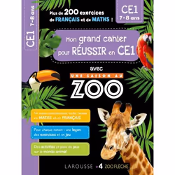 ISBN Mon cahier de CE1 - UNE SAISON AU ZOO, Animaux, Français, 144 pages