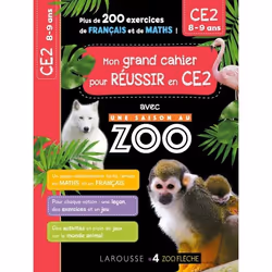 ISBN Mon cahier de CE2 - UNE SAISON AU ZOO, Animaux, Français, 144 pages