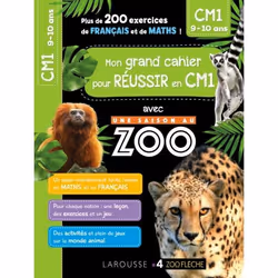 ISBN Mon cahier de CM1 - UNE SAISON AU ZOO, Animaux, Français, 144 pages