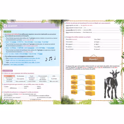 Mon cahier de CM1 - UNE SAISON AU ZOO (Broché)