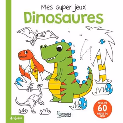 ISBN Mes super jeux DINOSAURES, Français, 64 pages
