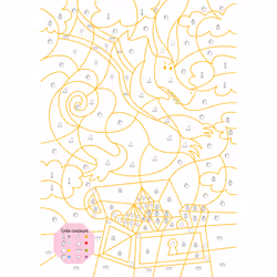 Coloriages magiques très magiques, Dragons