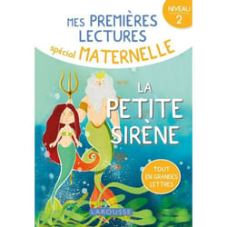 1ERES LECTURES MATERNELLE la petite sirène, niveau 2 (Broché)