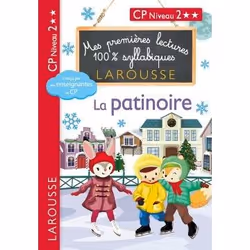 ISBN Mes premières lectures 100 % syllabiques Niveau 2 - La patinoire, Pour enfants, Français, 32 pages